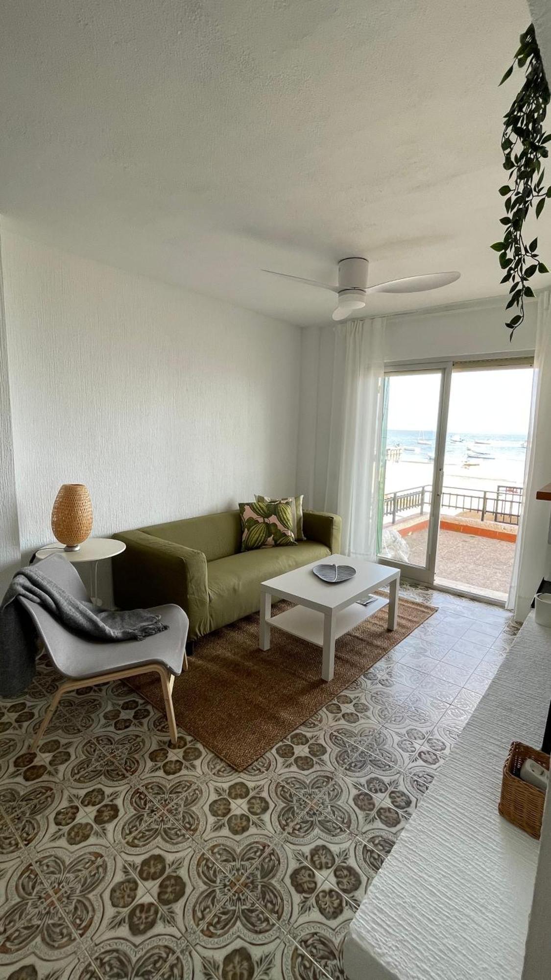 Charming Beachfront Apartment Múrcia Exterior foto